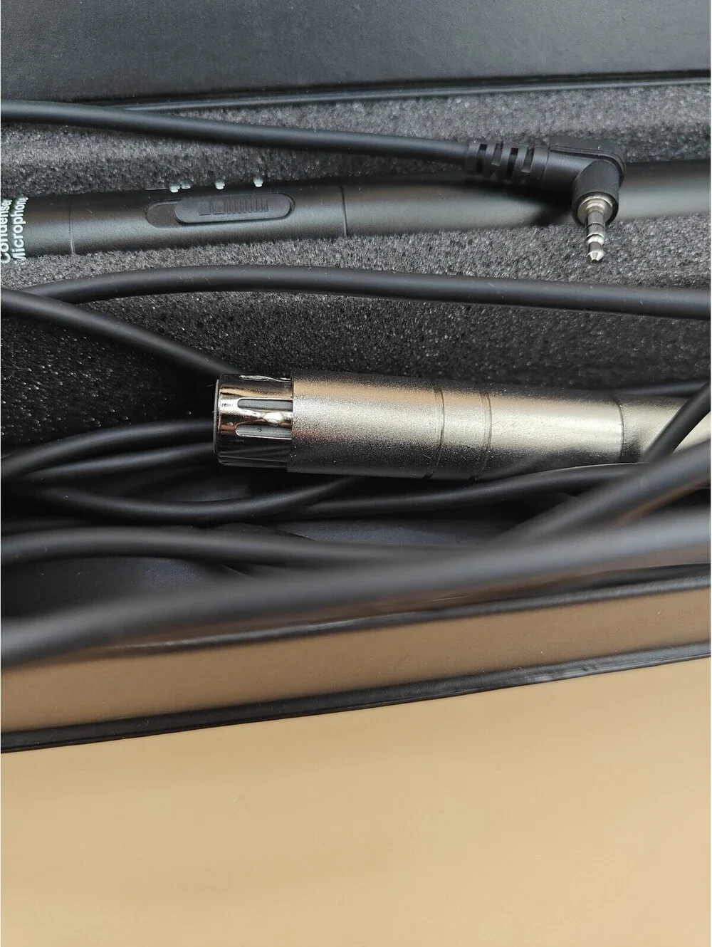 Nady SGM-12 Shotgun Condenser Microphone XLR DSLR Camcorder Audio Kit